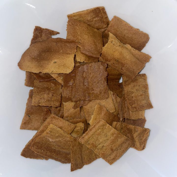 Chickpea crackers