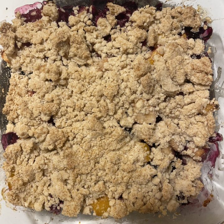 Fruit crumble